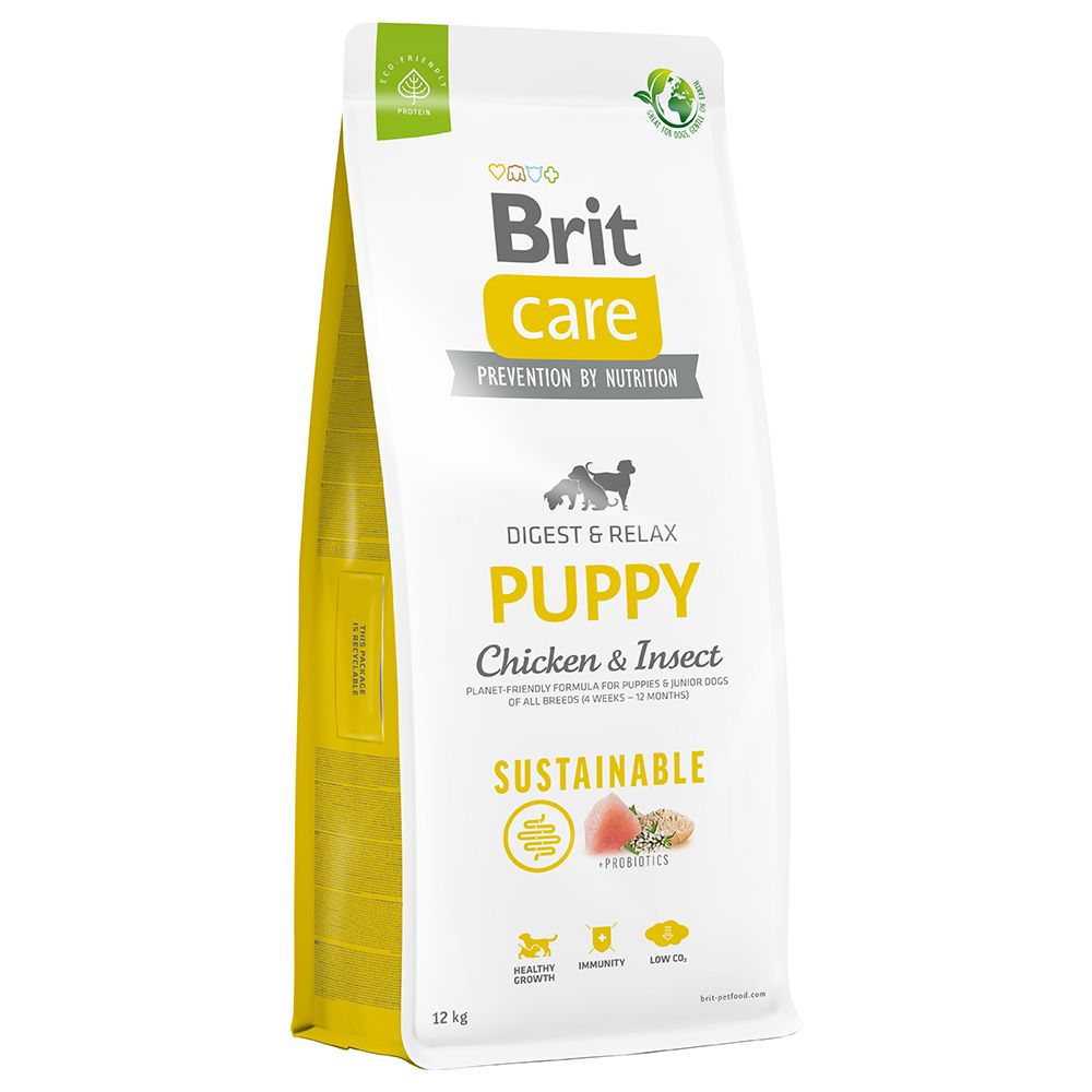 Brit Care Dog Sustainable Puppy Chicken & Insects 12kg