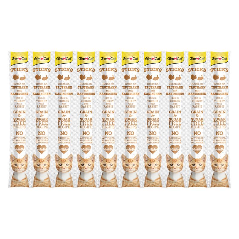 GimCat Sticks Poultry (10 Sticks)