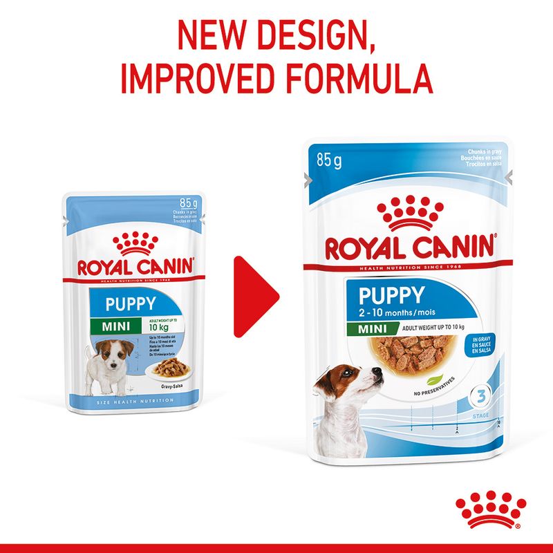 Royal Canin Mini Puppy in Gravy 12 x 85g