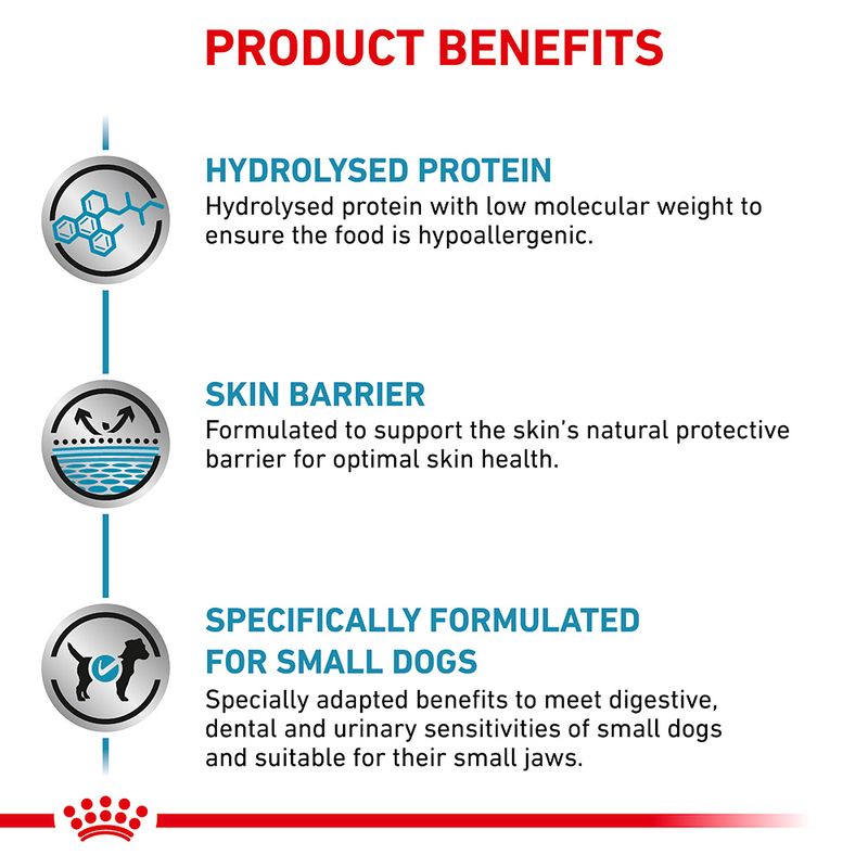 Royal Canin Veterinary Canine Hypoallergenic Small Dog 3.5kg