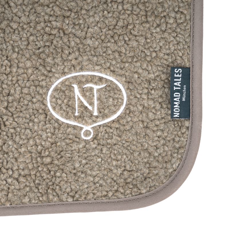 Nomad Tales Blush Waterproof Cuddle Blanket - Taupe 140 x 105 cm (L x W)