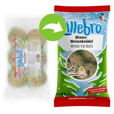 Lillebro Fat Balls 6 x 90g