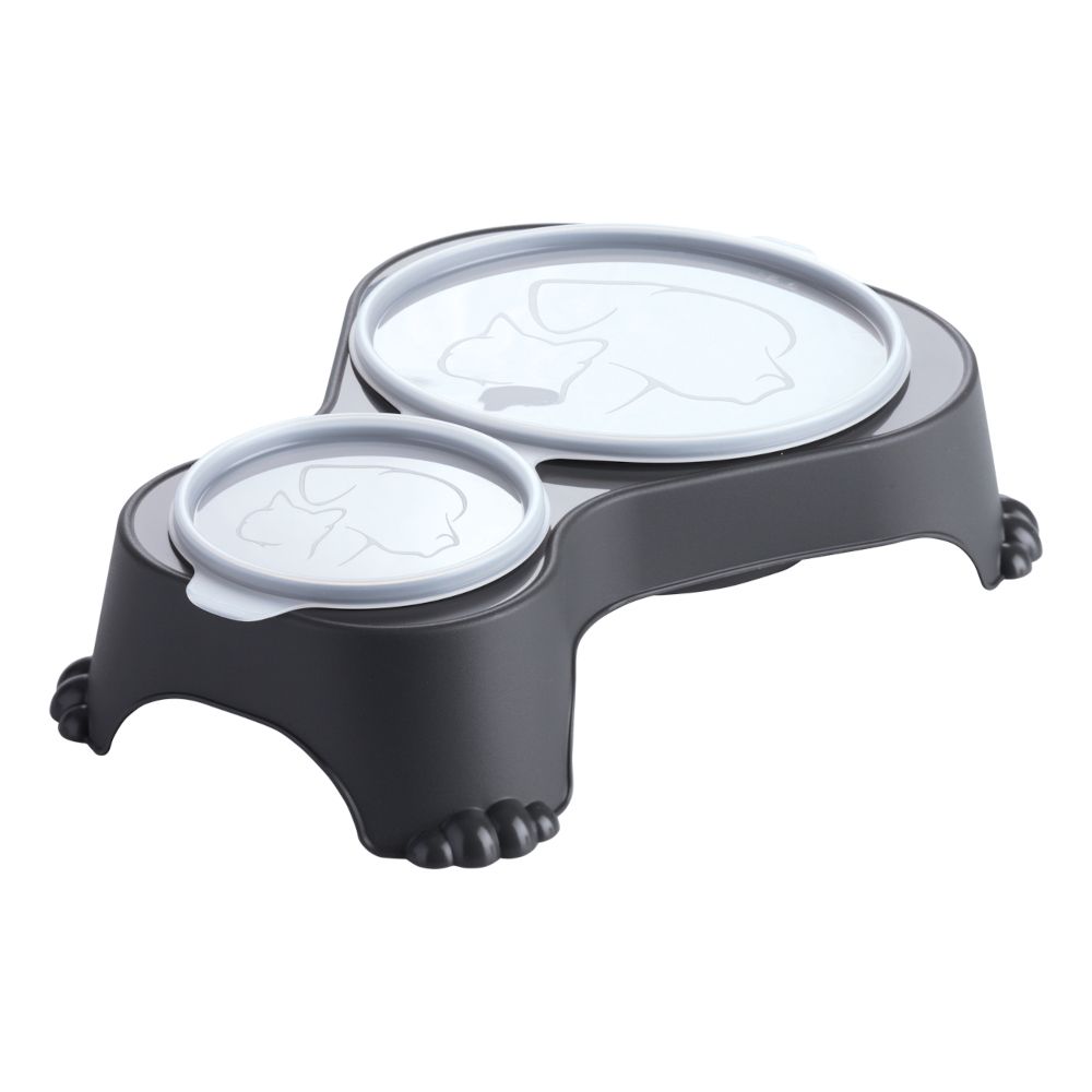 Rotho MyPet Duo Feeding Bowl Sally Beige: 1000ml + 280ml