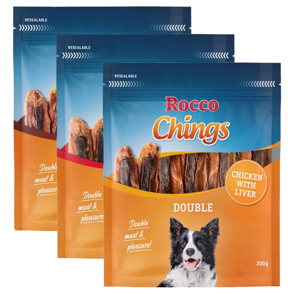 Rocco Chings Double Mixed Trial Pack 3 x 200g 3 Varieties