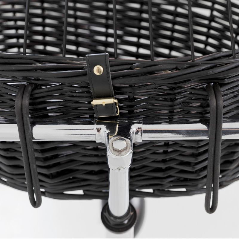Trixie Bicycle Basket - Black 50 x 35 x 41 cm (L x W x H)