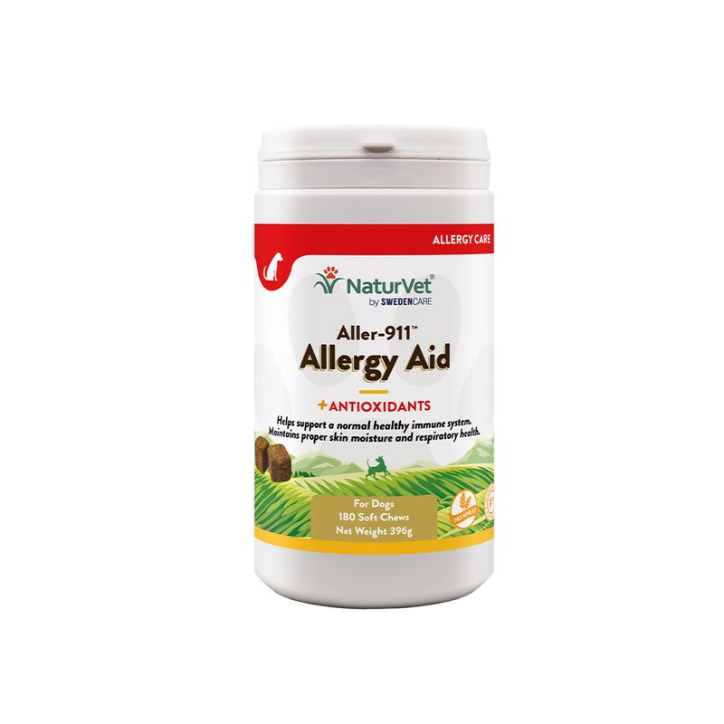 NaturVet Aller-911 Advanced Allergy Aid Snacks 70 Chews
