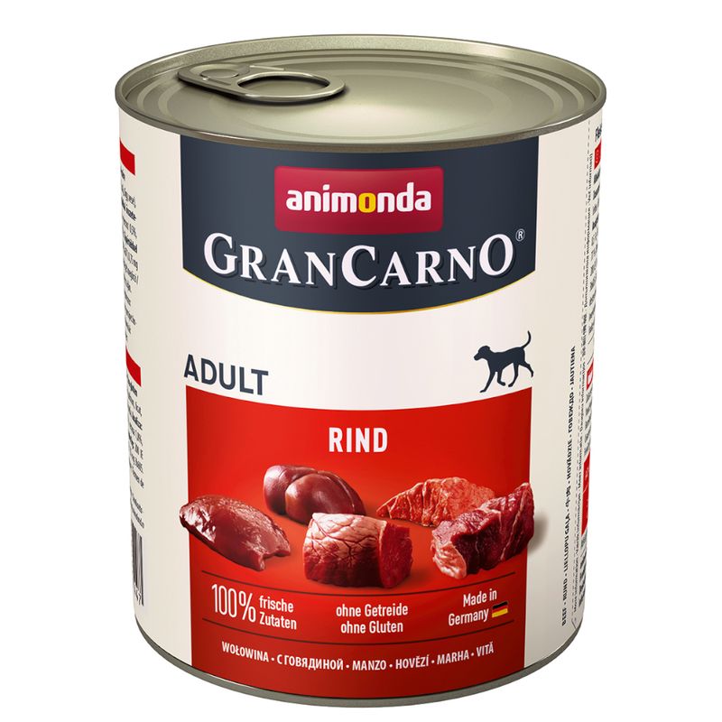 animonda GranCarno Original Adult 6 x 800g Multi-Meat Cocktail
