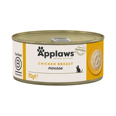 70g Applaws Mousse Chicken (6 x 70g)