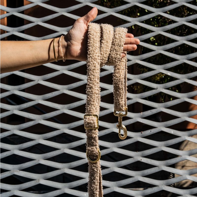 TIAKI Sherpa Collar, Lead & Scrunchie Large Size Collar: 42-66cm (Neck Circumference)