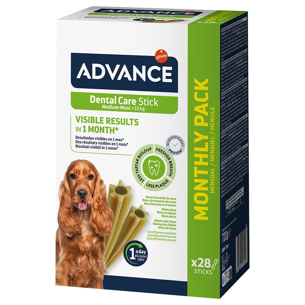 Advance Dental Medium Sticks 720g