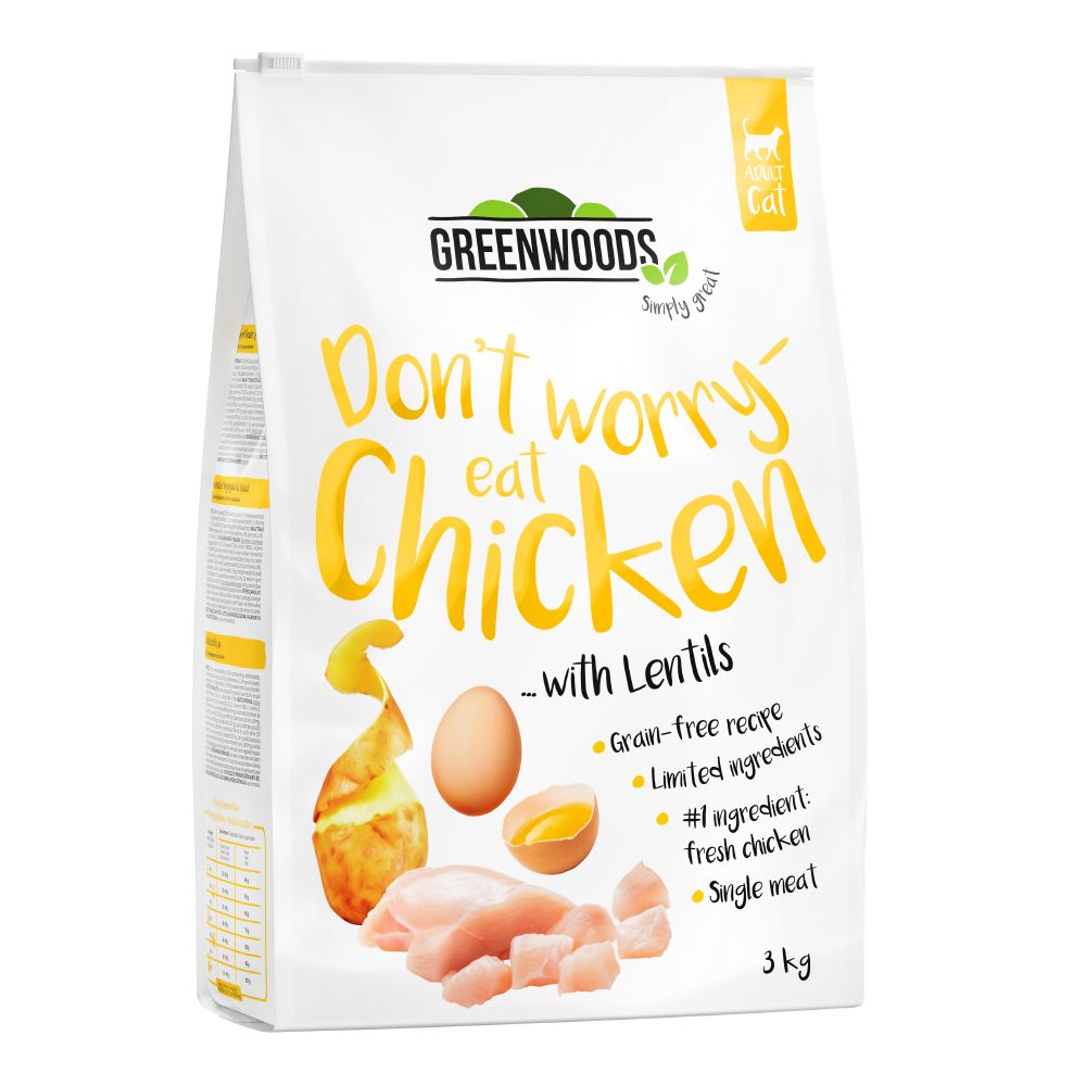 Greenwoods Chicken with Lentils, Potatoes & Egg 400g