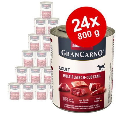 animonda GranCarno Original Saver Pack 24 x 800g Mix package 3 (3 varieties)
