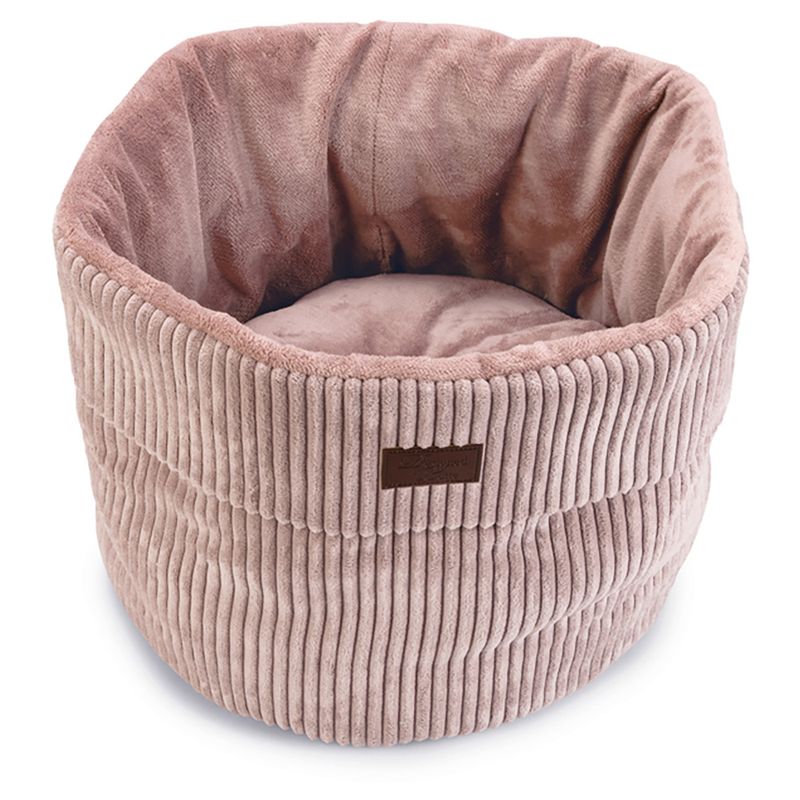 Designed by Lotte Ribbed Cat Basket Light Grey