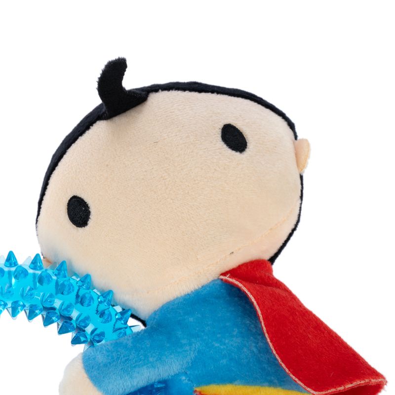 Warner Bros™ DC Superman Dog Toy with Ring Approx. 17 x 16 x 5cm (L x W x H)