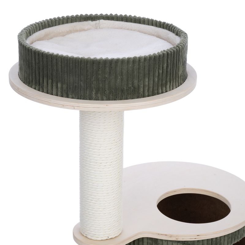 Modern Living Helsinki Scratching Tree S Army Green/Cream
