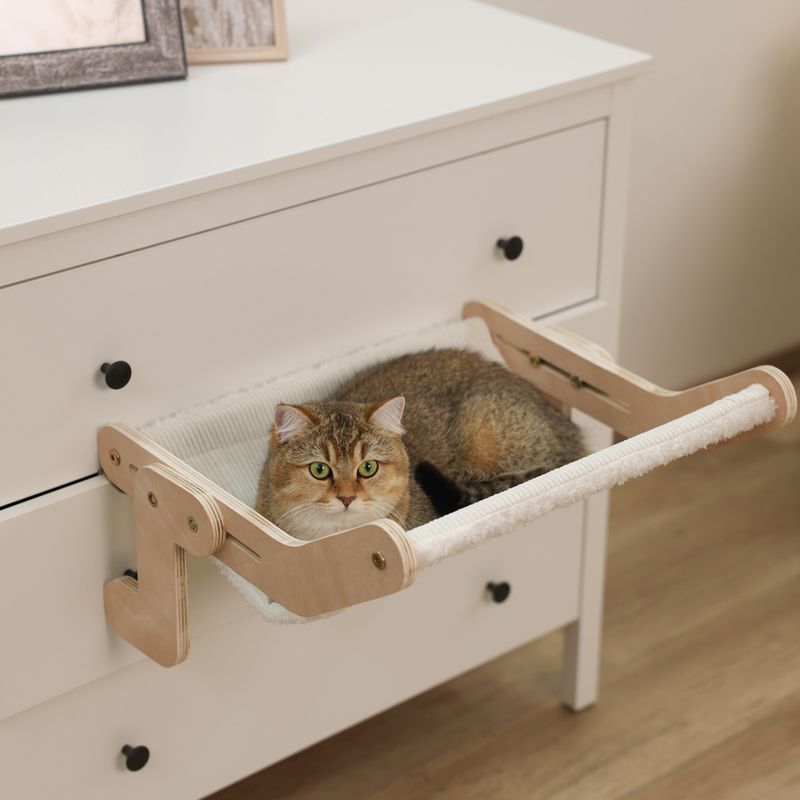 Kerbl Pet Cat Hammock Nap White