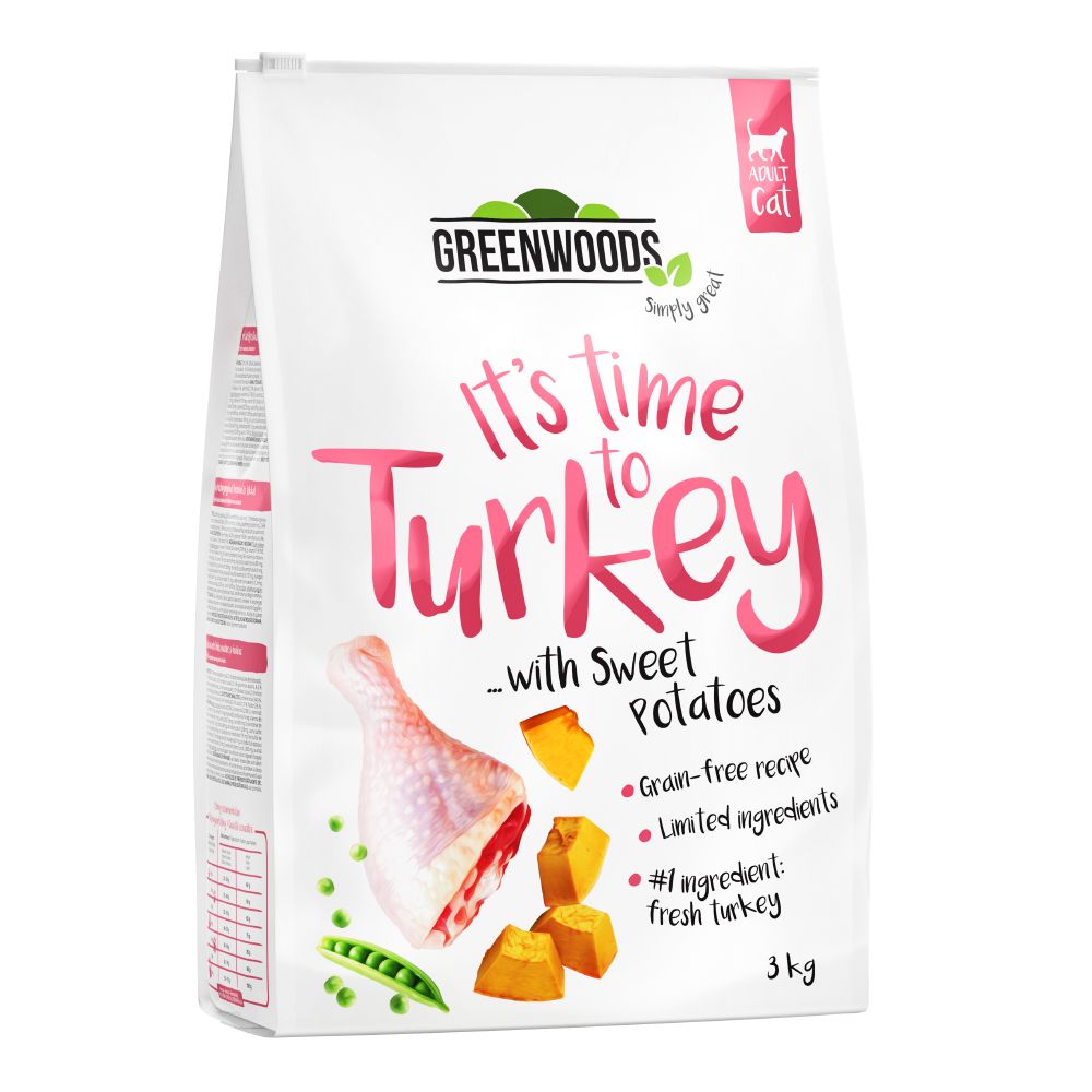 Greenwoods Adult Economy Pack 3 x 3kg Chicken with Lentils, Potatoes & Egg