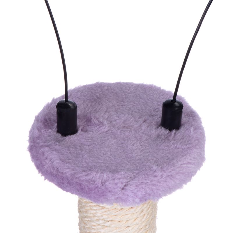 Finny Cat Scratching Post Blue/pink