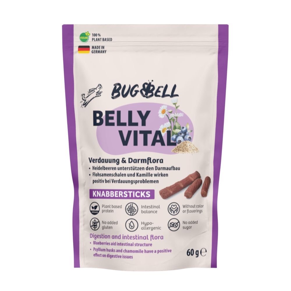 BugBell Belly Vital Nibble Sticks 60g