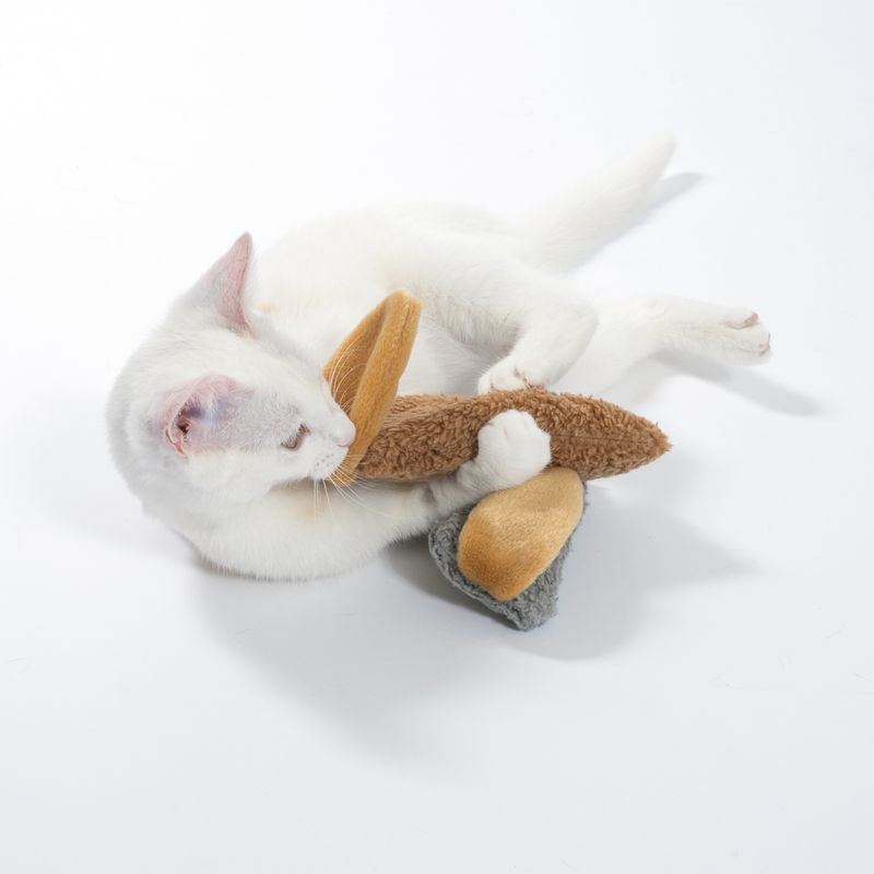 zooplus Basics Beavers Catnip Toy Set Set of 2