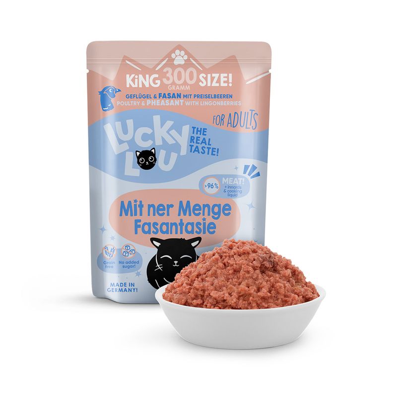 Lucky Lou Adult Saver Pack 24 x 300g Poultry & Rabbit