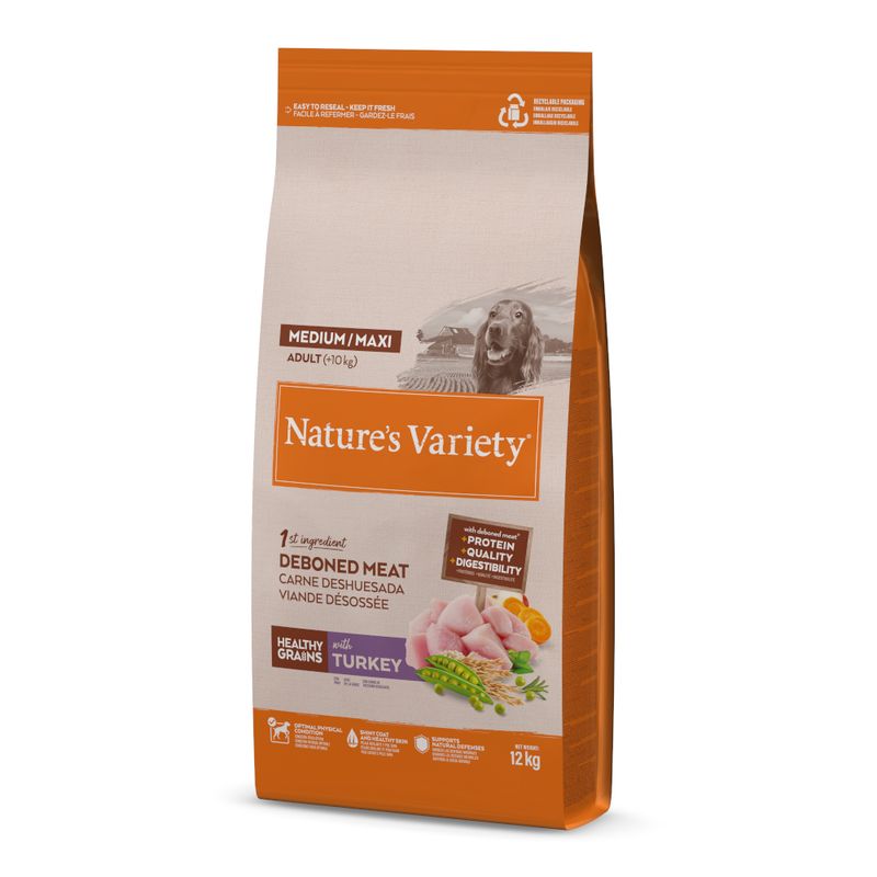 Nature's Variety Healthy Grains Medium/Maxi Adult Turkey 3kg