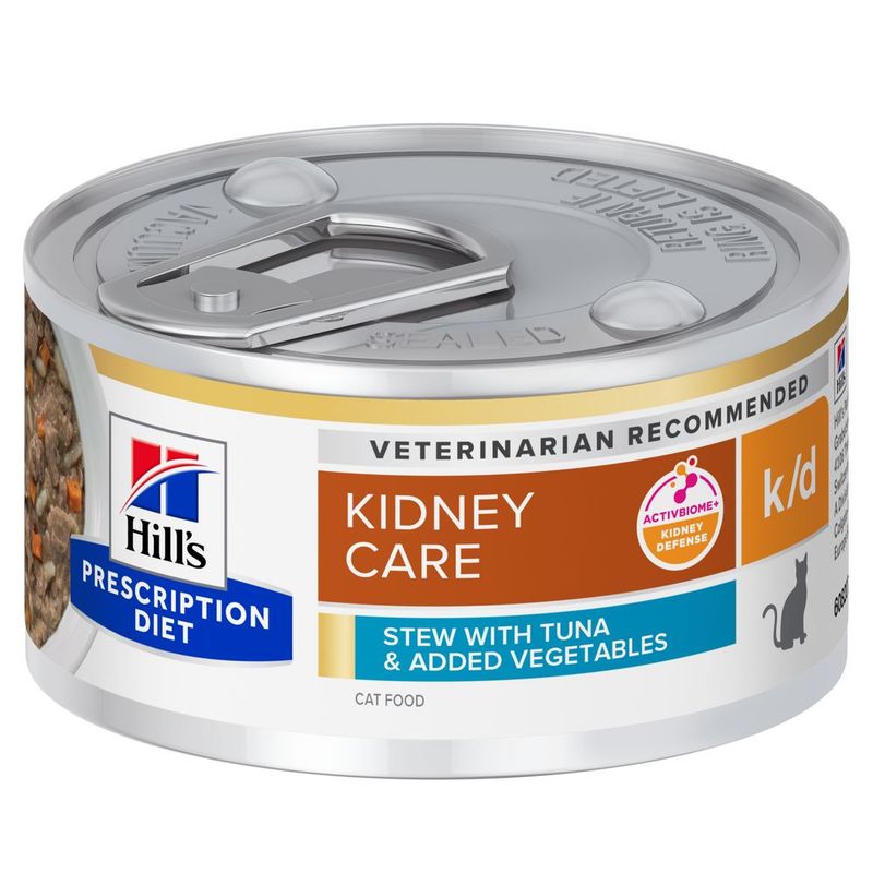 8kg Hill's Prescription Diet Dry Cat Food + 6 x 82g Wet Cat Food Free! * c/d Stress Urinary Care - Chicken (8kg) + c/d Urinary Stress Stew - Chicken (6 x 82g)