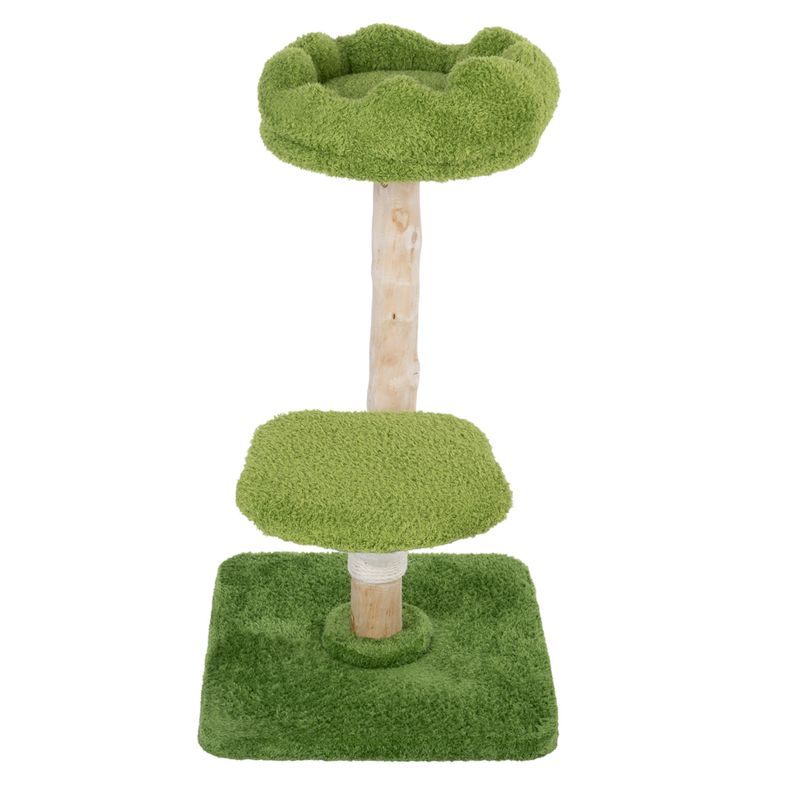 TIAKI Nature Willow scratching post green