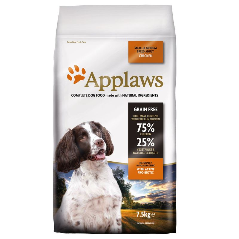 Applaws Adult Small & Medium Breed - Chicken 7.5kg