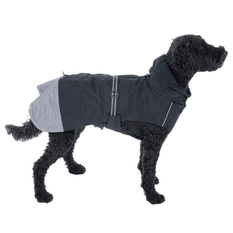 Nomad Tales Bloom Dog Coat - Black approx. 30cm Back Length