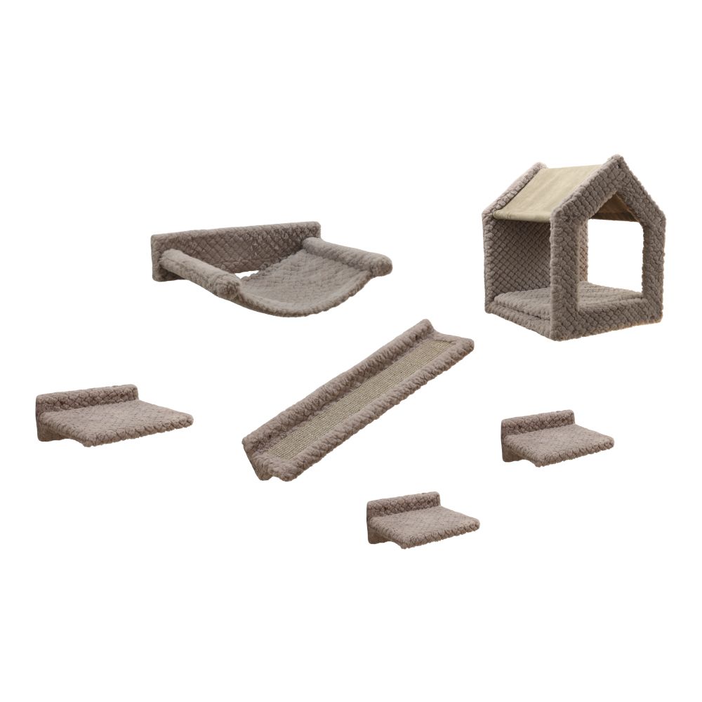 Kerbl Pet Climbing Wall Monte Baldo for Cats Set of 6 parts