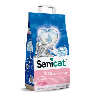 Sanicat Kitten Non-Clumping Cat Litter 5l