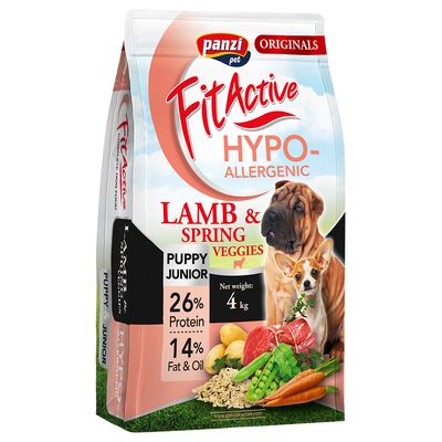 FitActive Originals Puppy Hypoallergenic Lamb & Spring Veggies 15kg