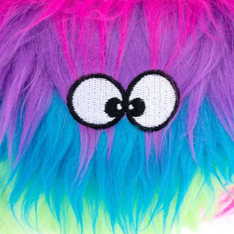 TIAKI Rainbow Squeaky Ball Dog Toy diameter 15cm