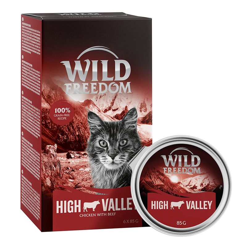 Wild Freedom Adult Trays 6 x 85g Mixed Pack (6 Varieties)