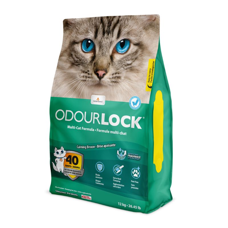 ODOURLOCK Calming Breeze Scent Cat Litter 12kg