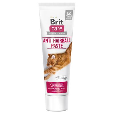 Brit Care Cat Paste Anti Hairball with taurine 100 g
