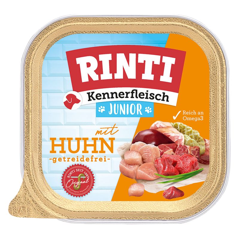 RINTI Kennerfleisch Junior 9 x 300 g Chicken