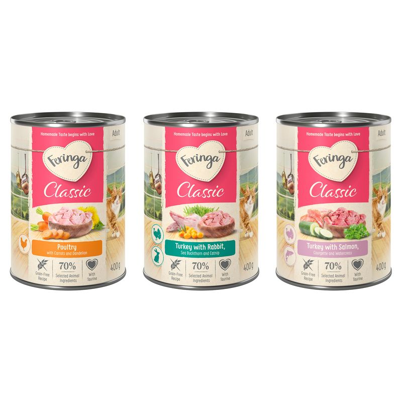 Feringa Classic Meat Menu Saver Pack 24 x 400g Classic Mix 1 (3 Varieties)