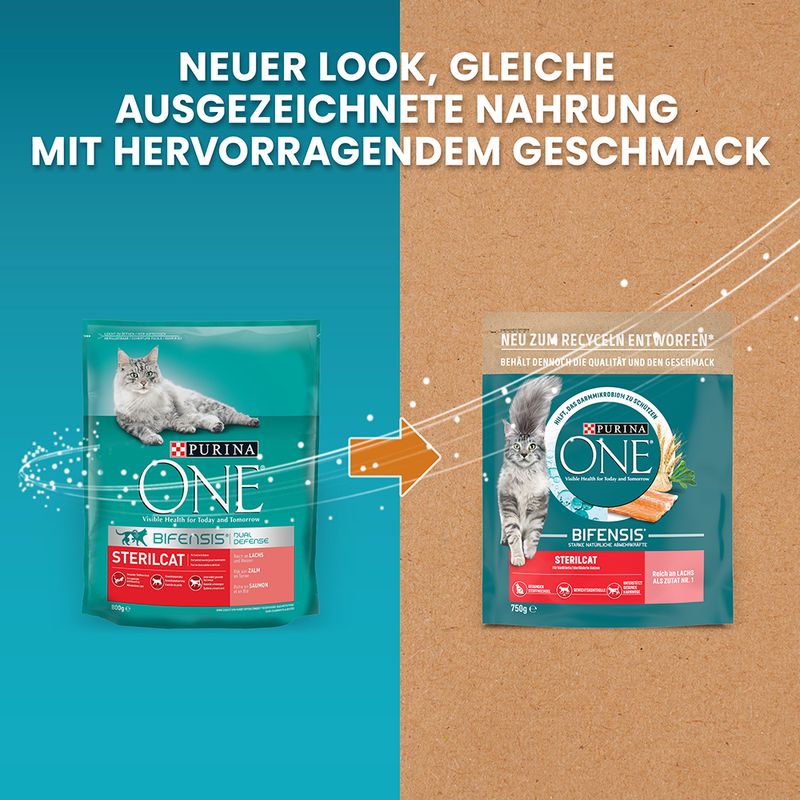 PURINA ONE SterilCat Salmon 750 g