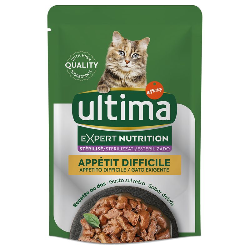 Ultima Cat Expert Nutrition Difficult Appetite Tuna & Chicken 4 x 70g