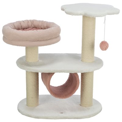 Trixie Isabella Scratching Post White / Dusky Pink