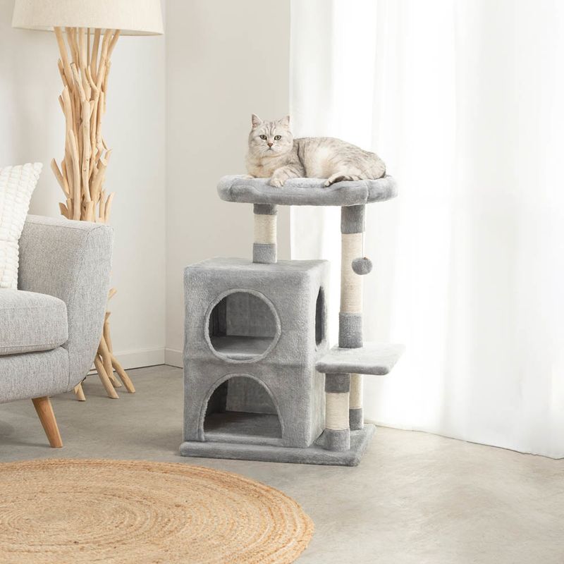 Lionto Scratching Post - 80cm Light Grey