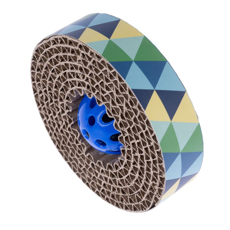zooplus Basics Spin & Scratch Cat Toy diameter 10 x (H) 4 cm