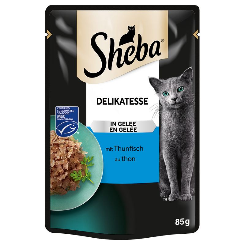 Sheba Pouches Varieties 28 x 85g Select Slices in Gravy with Chicken