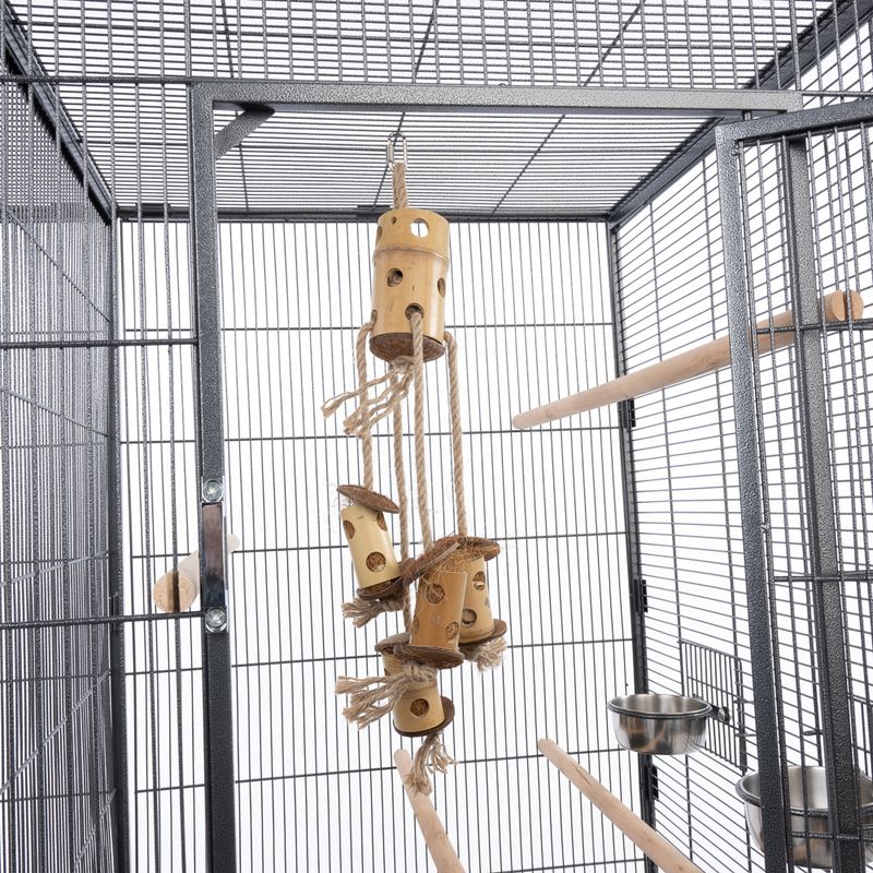 TIAKI Bamboo Snack and Climbing Toy approx. 14 x 60cm (diameter x L)