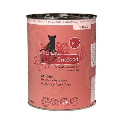 catz finefood Can 6 x 400g Poultry