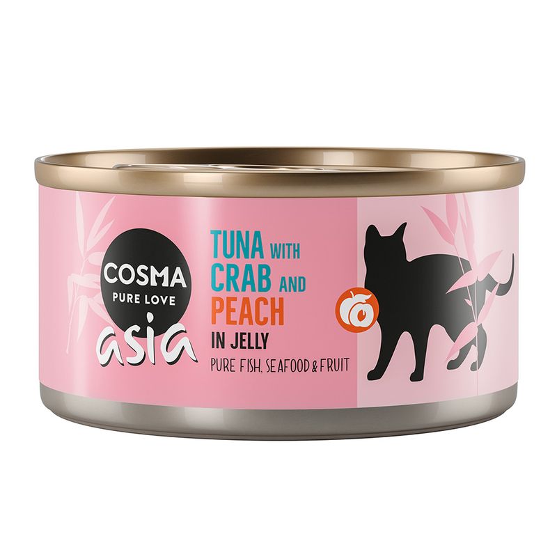 Cosma Asia Fruit in Jelly 6 x 170g Mixed Pack I
