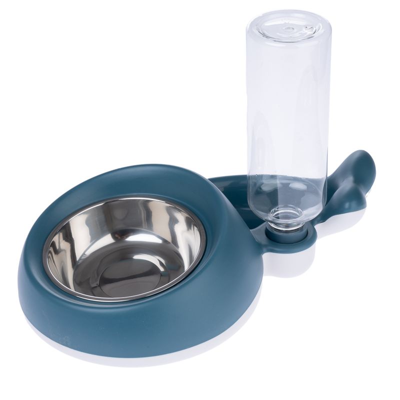 TIAKI Small Whale Food and Water Dispenser 350ml Food & 500ml Water