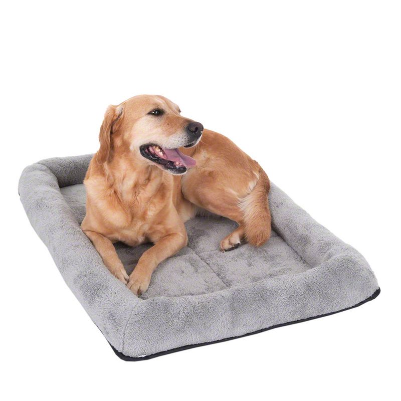 Double Door Crate with Cushion S: 63 x 55 x 61 cm (L x W x H)